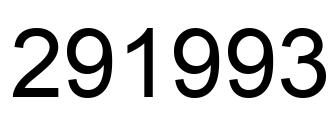 Número 291993 imagen negro