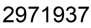 Número 2971937 imagen negro