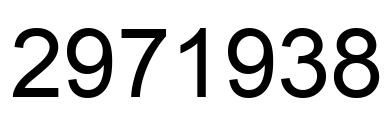 Número 2971938 imagen negro