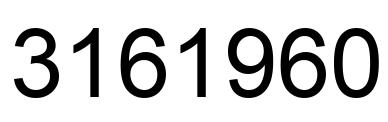 Número 3161960 imagen negro