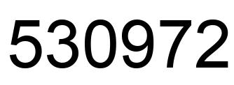 Número 530972 imagen negro