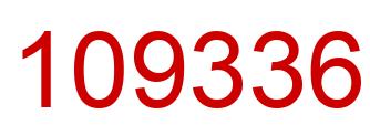 Número 109336 imagen rojo