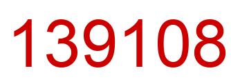 Número 139108 imagen rojo