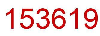 Número 153619 imagen rojo