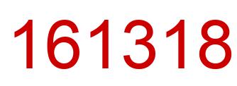 Number 161318 red image