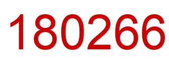 Número 180266 imagen rojo