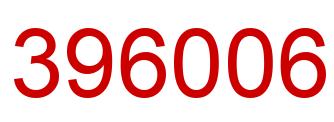 Número 396006 imagen rojo