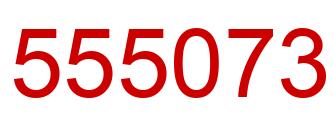 Number 555073 red image