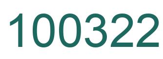 Number 100322 green image
