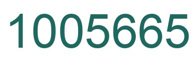 Number 1005665 green image