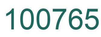 Número 100765 imagen verde