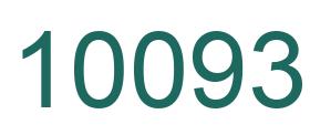 Number 10093 green image