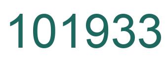 Number 101933 green image