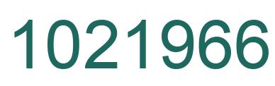 Number 1021966 green image