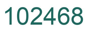 Número 102468 imagen verde