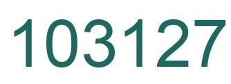 Number 103127 green image