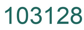 Number 103128 green image