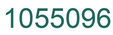 Number 1055096 green image