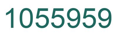 Number 1055959 green image