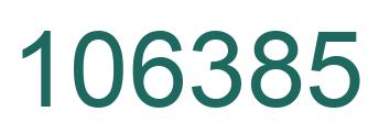 Number 106385 green image