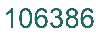 Number 106386 green image