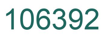 Number 106392 green image
