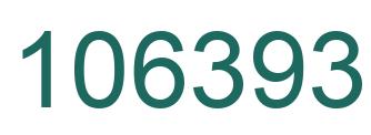 Number 106393 green image