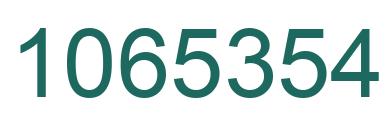 Número 1065354 imagen verde
