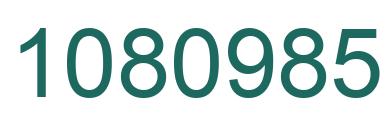 Número 1080985 imagen verde