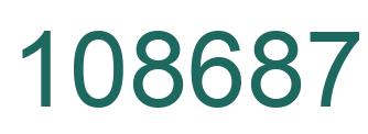Número 108687 imagen verde