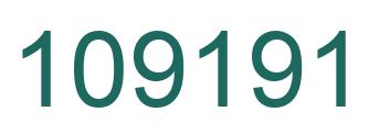 Número 109191 imagen verde