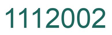 Number 1112002 green image
