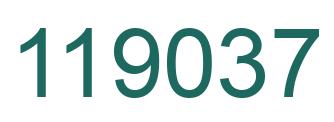 Número 119037 imagen verde