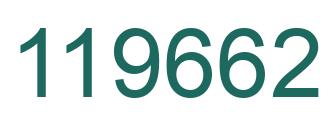 Número 119662 imagen verde