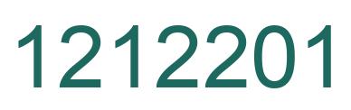 Number 1212201 green image