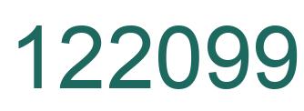 Número 122099 imagen verde