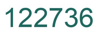 Número 122736 imagen verde