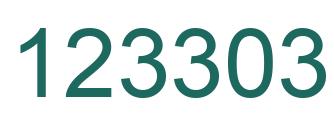 Número 123303 imagen verde