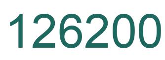 Number 126200 green image