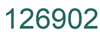 Number 126902 green image
