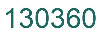 Number 130360 green image