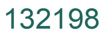 Number 132198 green image
