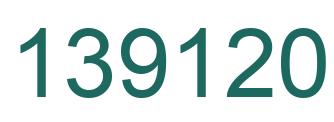Number 139120 green image