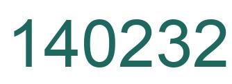 Número 140232 imagen verde