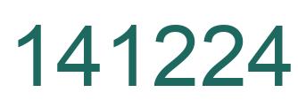 Número 141224 imagen verde