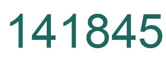 Número 141845 imagen verde