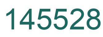 Número 145528 imagen verde