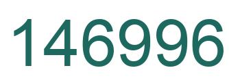 Number 146996 green image