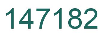 Número 147182 imagen verde