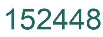 Número 152448 imagen verde